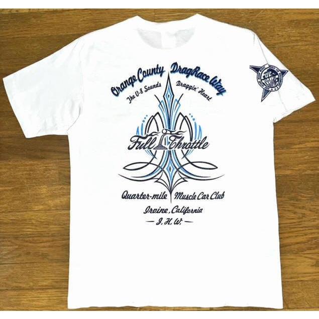 FULL THROTTLE フルスロットル ヘビーコットン生地 ピンストライプ