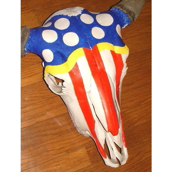 USA入荷 豪華 アメリカン バッファロー スカル バイソン タタンカ 野牛