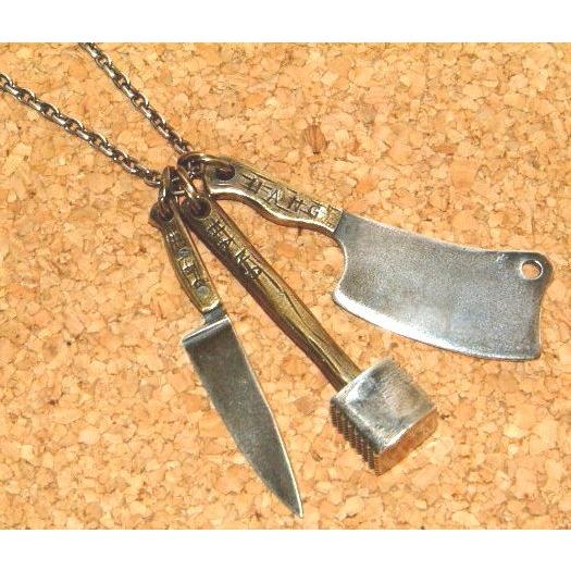 HANG ハング】【HATCHET ハチェット】 立体 3D彫金 シルバー925製