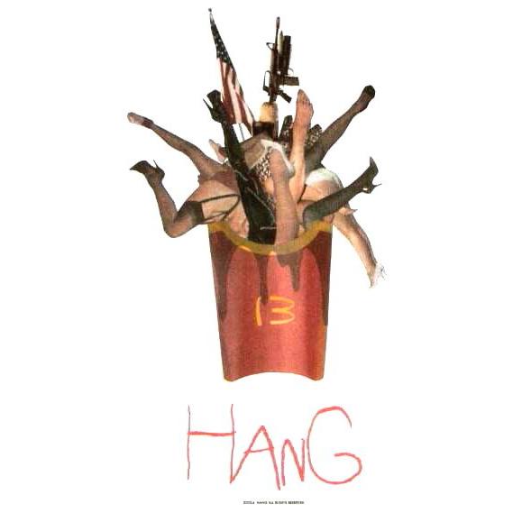 HANG ハング】 ヘビーコットン生地 クルーネック スウェット