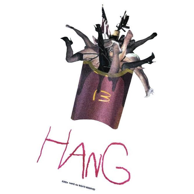 HANG ハング】 ヘビーコットン生地 クルーネック スウェット