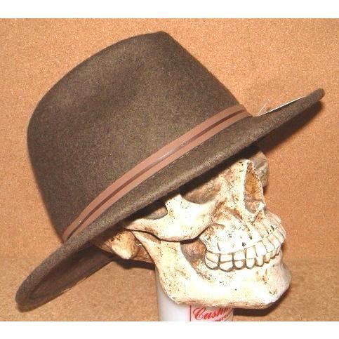 貴重なUSA製 【STETSON ステットソン】 高級 100%ウール フェルト