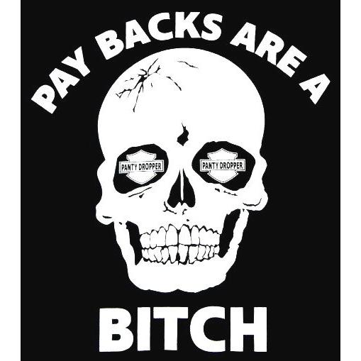 PANTY DROPPER パンティードロッパー ヘビーコットン生地 プリント 長袖 Tシャツ PBAB (白) スカル ドクロ スパイダー