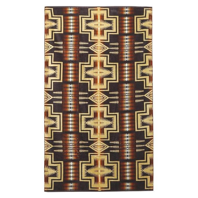 PENDLETON ペンドルトン 高級 ジャガード織り 全面 ネイティブ柄 大判