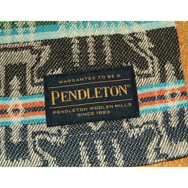 PENDLETON ペンドルトン 100%コットン製 インド綿 ネイティブ柄 マルチクロス テーブルクロス ナバホ柄 インディアン ブランケット ラグ  FUNNY ファニー