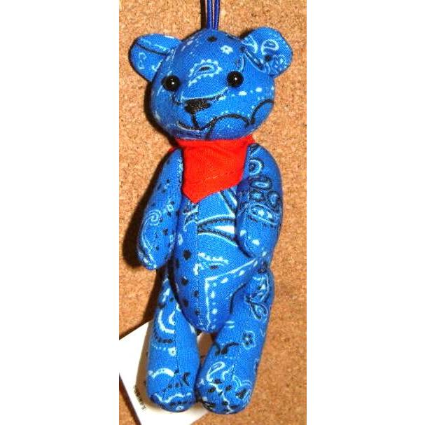 R4T ウェスタン ペイズリー柄 バンダナ生地 小熊 熊 【ココベア