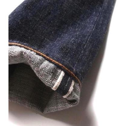 VISE レッドテイル バイカー仕様 ムラ糸粗織り 赤ミミ付き インディゴ
