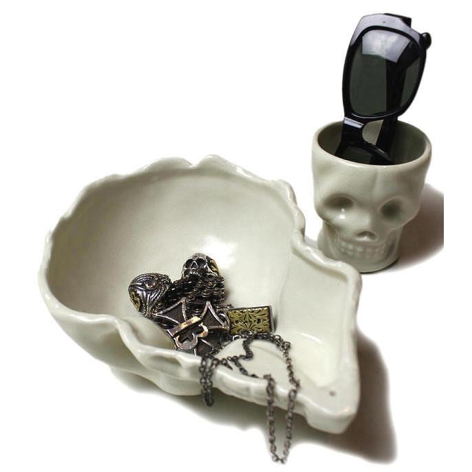 限定生産 VISE レッドテイル & BLACKBOOTS 陶磁器 陶器 スカル ドクロ