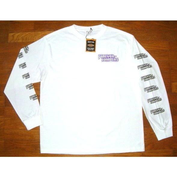 VISE レッドテイル バイカー仕様 ヘビーコットン生地 長袖 Tシャツ
