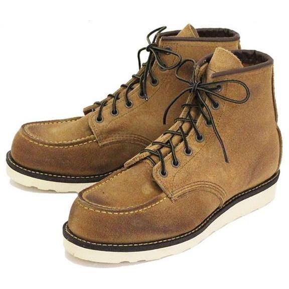 Usa製 Red Wing レッドウィング 61 アイリッシュセッター ワークブーツ ホーソーン スウェード スエード ラフアウト メンズ ベージュ 茶 8173 Rw103 Junk House West 通販 Yahoo ショッピング