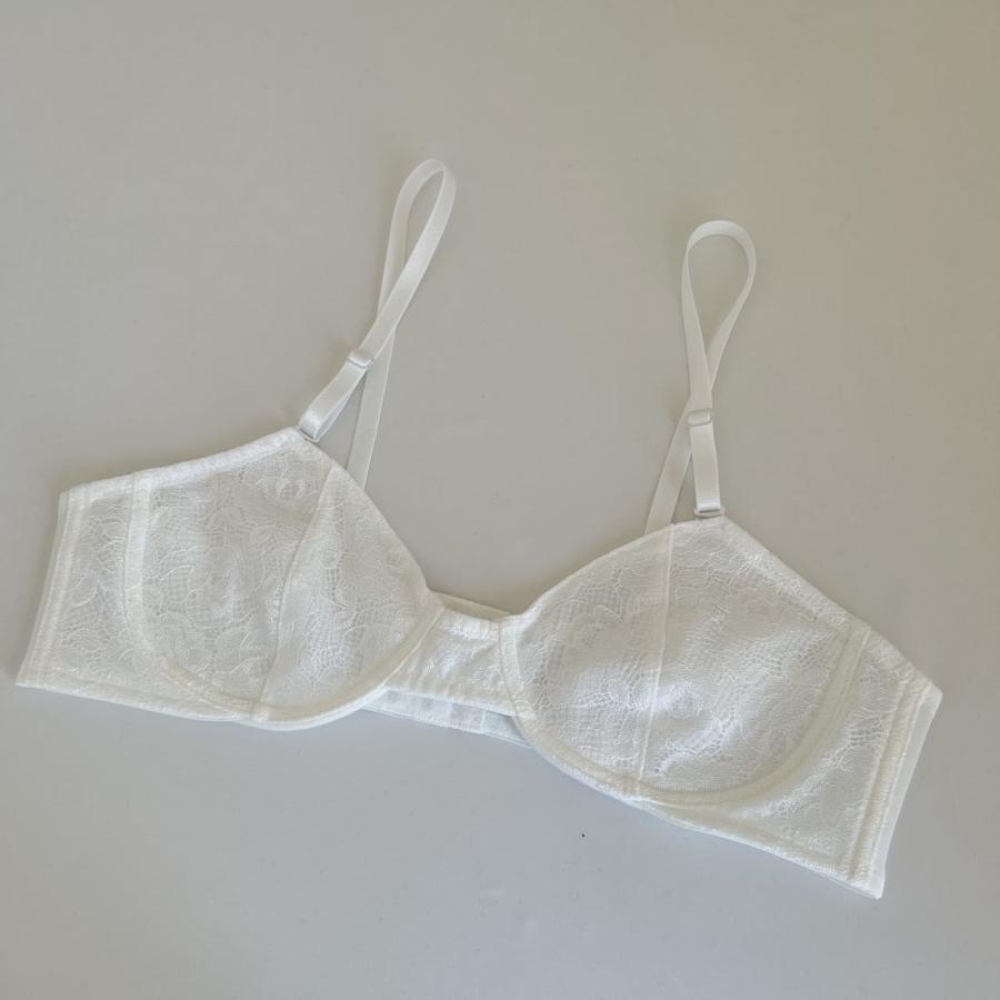 メンズブラ 男性用ブラジャー こんな気持ちブラ レース仕様 フラット