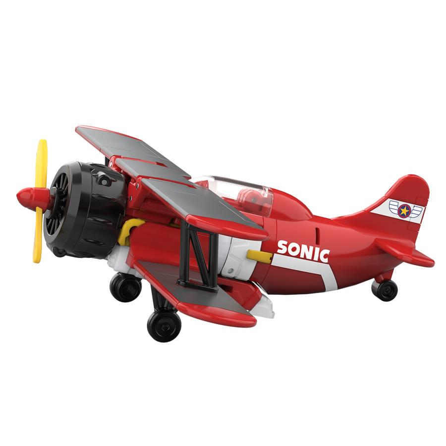 トランスフォーマー x ソニックコラボ ウイングテイル & ブルー ブースター ソニックザヘッジホッグxトランスフォーマー ウイングテイル