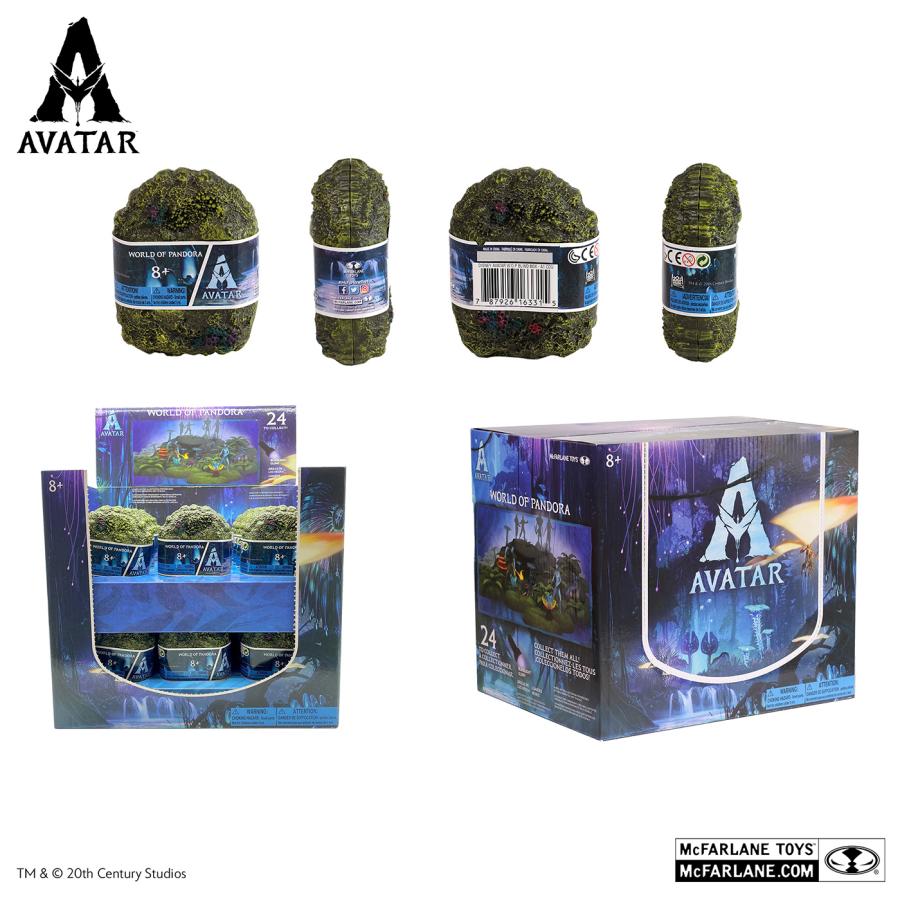 未開封 アバター ワールド・オブ・パンドラ　24体コレクション マクファーレントイズ アバター ワールド・オブ・パンドラ『アバター