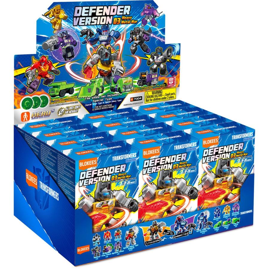 トランスフォーマー blokees セット トランスフォーマーBLOKEES DV03 BOX販売（12個） : JUNKSHOP-USA