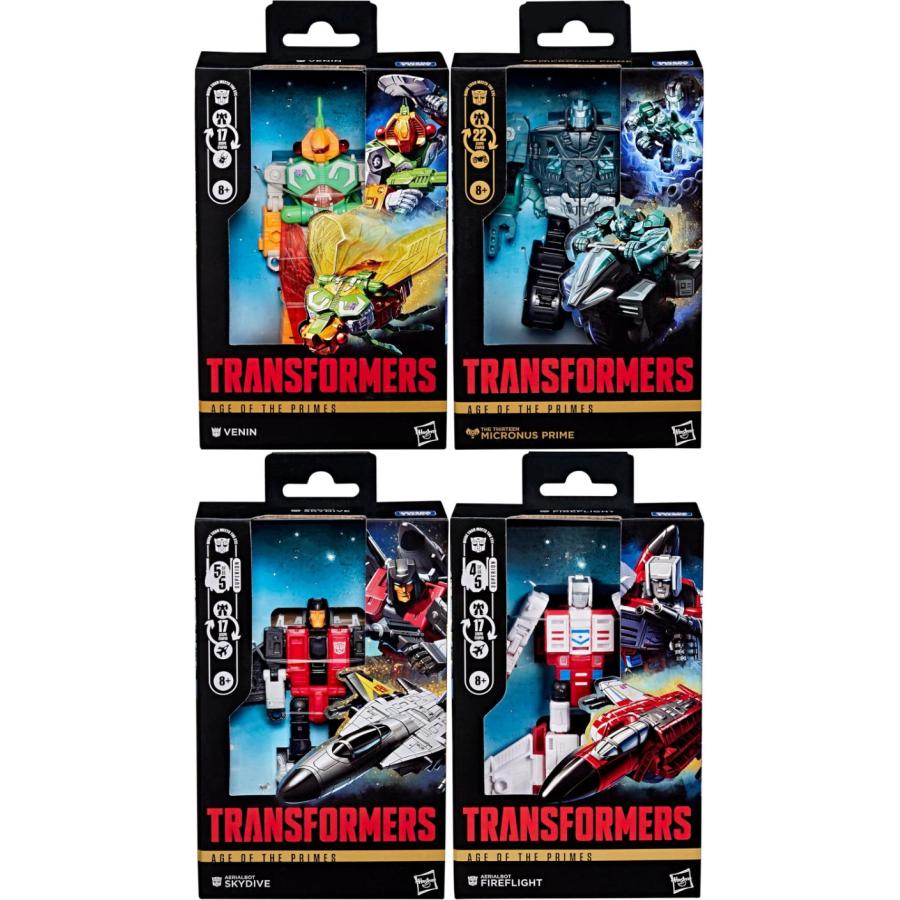 トランスフォーマー エイジ オブ ザ プライム 4体セット トランスフォーマー エイジ・オブ・ザ・プライム 4パック - RED