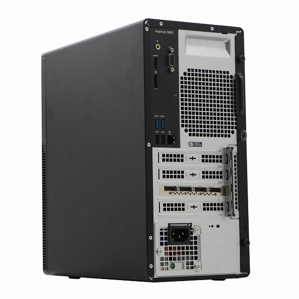 6ヶ月保証 DELL Inspiron 3881 デスクトップパソコン 第10世代 Core i5 単体 Windows11 64bit Quadro P2200 メモリ16GB 高速 SSDM.2-NVMe WiFi 中古 1234963の画像