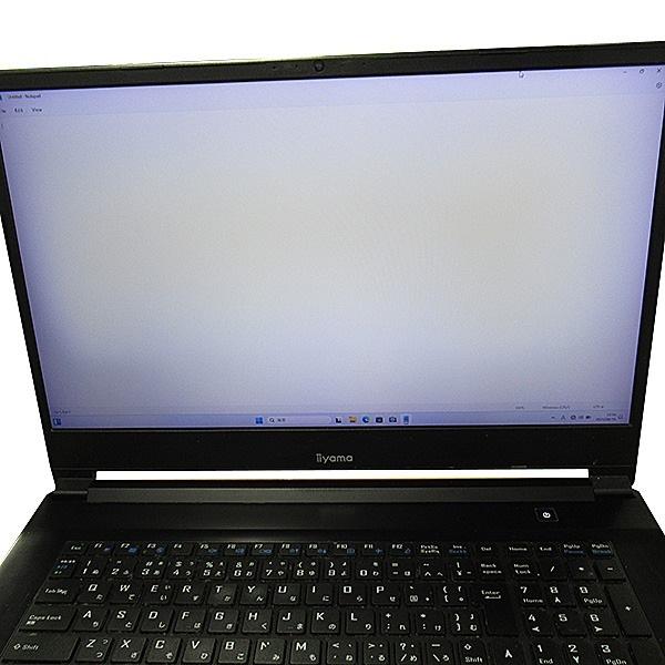 iiyama N870HZ i7 7700HQ/8GB/SSD480GB/17型 iiyama N870HZ i7 7700HQ/8GB/SSD480GB/17型
