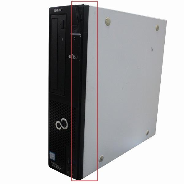 Fujitsu ESPRIMO スリムタワー PC　D588/BX 富士通デスクトップ パソコン ESPRIMO D588/BX 各部名称/外観
