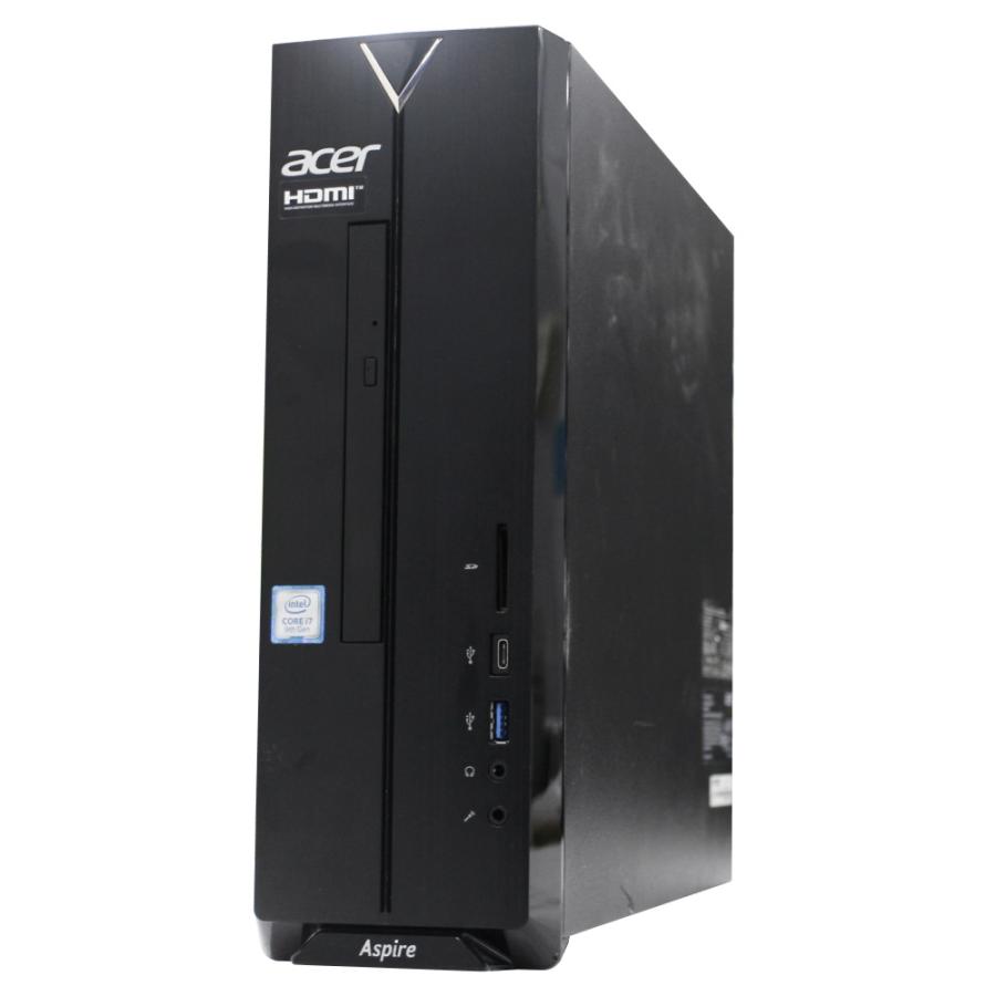 Spin デスクトップパソコン acer Aspire XC-886 中古 2018年モデル