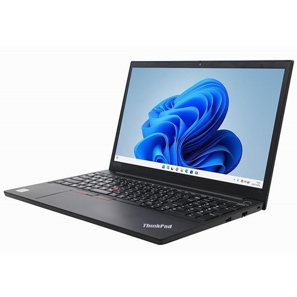 ノートパソコン lenovo ThinkPad E15 中古 2019年モデル Windows11 64bit WEBカメラ テンキー 第10世代 Core i5 メモリ8GB 高速 SSD 無線LAN フルHD 15インチ A4