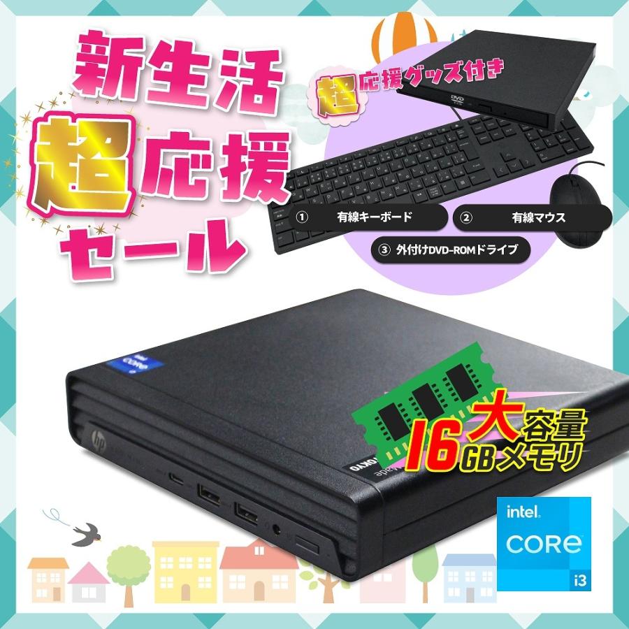日本HP デスクトップパソコン HP ProMini 400 G9 中古 2021年モデル