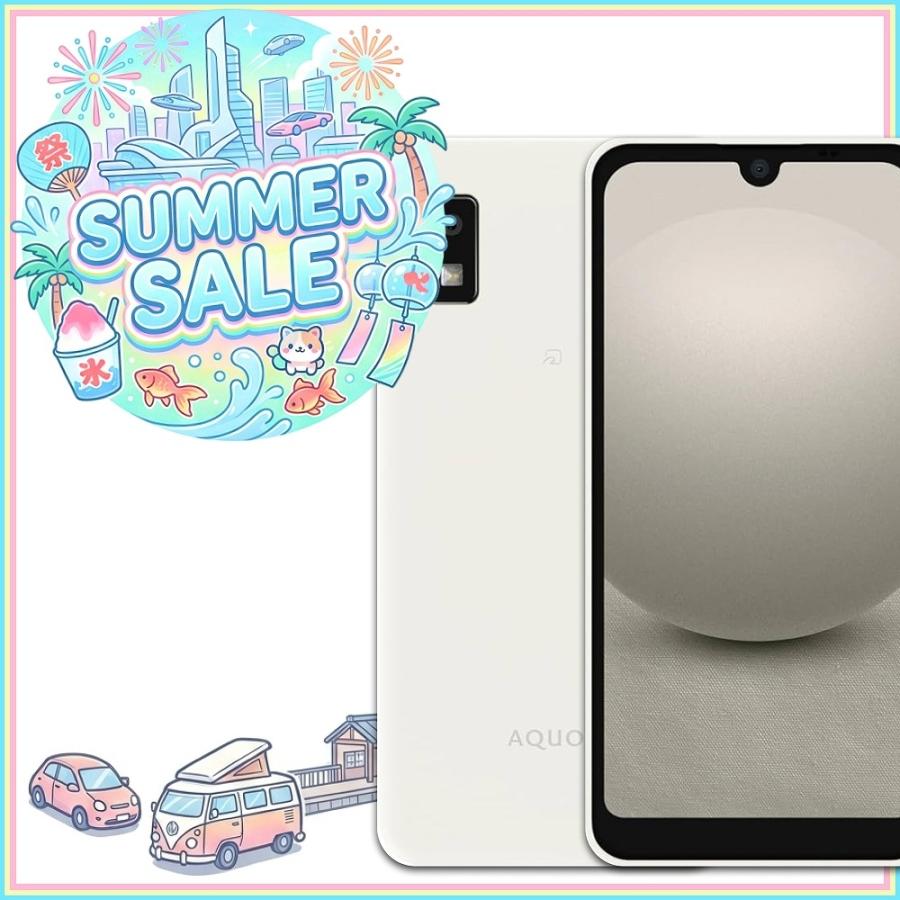 AQUOS wish3 ホワイト SH-M25 SIMフリー 中古 AQUOS wish 中古 SHARP wish3 SH-M25 SIMフリー 64GB [ホワイト