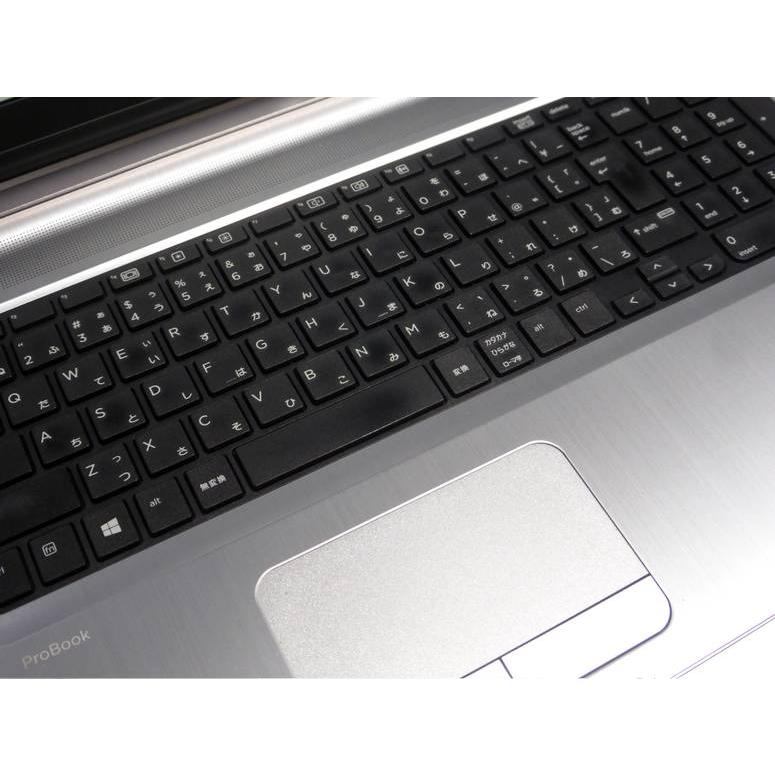 ノートパソコン HP ProBook 450 G3 中古 2015年モデル Windows10 64bit 第6世代 Core i7 メモリ8GB 高速 SSD 無線LAN WEBカメラ テンキー フルHD 15インチ A4サ｜junkworld-webshop｜02