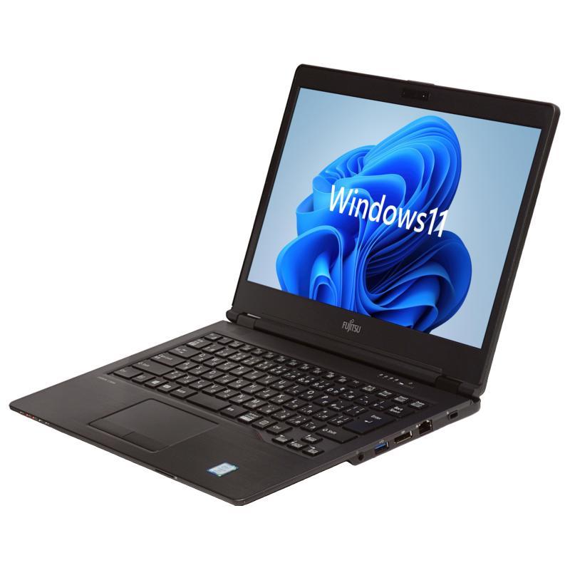 送料無料 日本製 ノートパソコン 高速SSD フルHD 14型 富士通 U748/S 