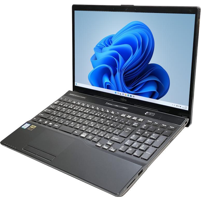 富士通】AH53 高年式i7 SSD256GB 16GB ブラック ノートPC 富士通】AH53