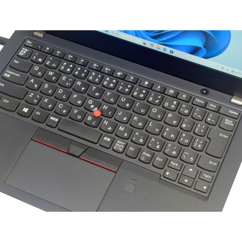 ノートパソコン lenovo ThinkPad X280 中古 2017年モデル Windows11 64bit 第8世代 Core i5 メモリ8GB 高速 SSD 無線LAN WEBカメラ フルHD 12インチ B5サイズ 20の画像