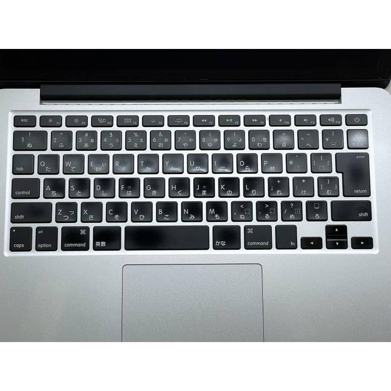 ノートパソコン apple MacBook Pro Retina,13インチ,Early 中古 WEBカメラ 第5世代 Core i5 メモリ8GB 高速 SSD 無線LAN 13インチ B5サイズ 4017514｜junkworld-webshop｜02