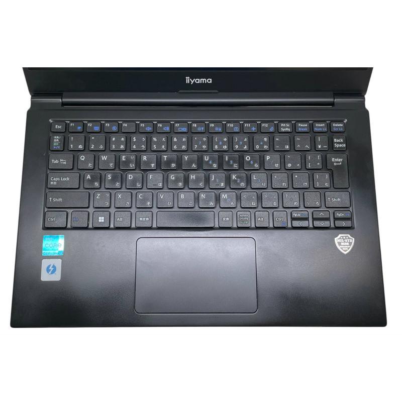 ノートパソコン iiyama L140PU 中古 2021年モデルWindows11 64bit WEB