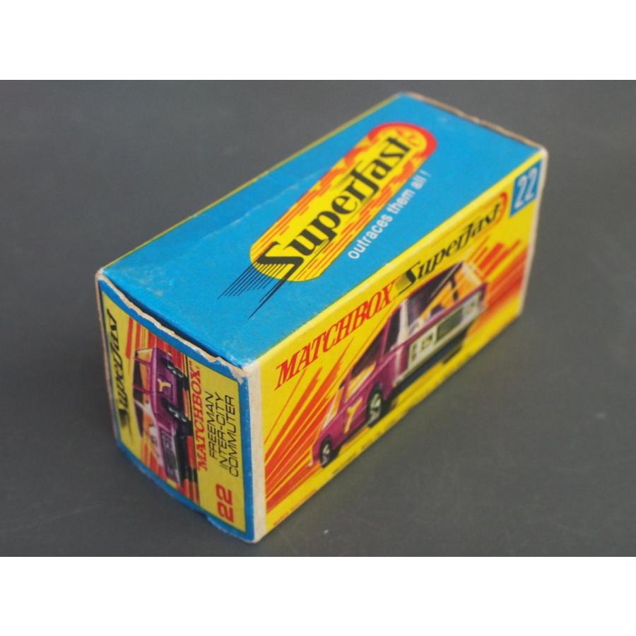 レア物 ミニカー イギリス製 マッチボックス MATCHBOX SUPERFAST No.22 FREEMAN INTER-CITY COMMUTER 管理No.10435｜junkyardchikuwa｜03