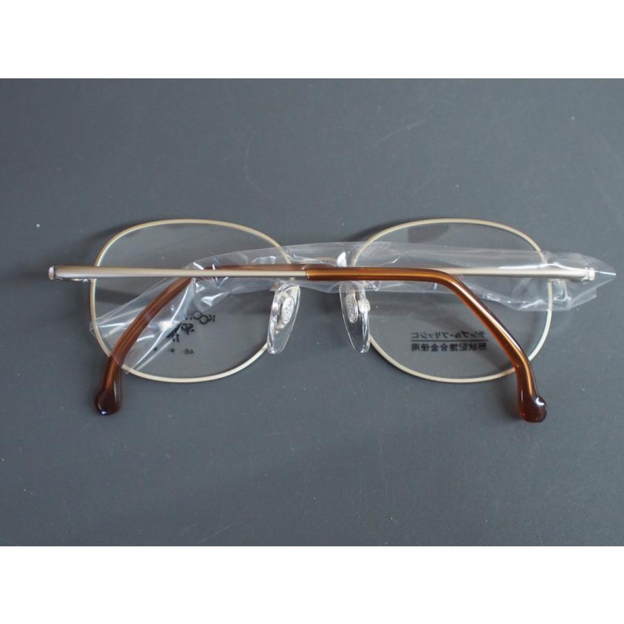 ファッション小物 MASUNAGA 増永眼鏡 GMS-306 チタン製 眼鏡 シルバー
