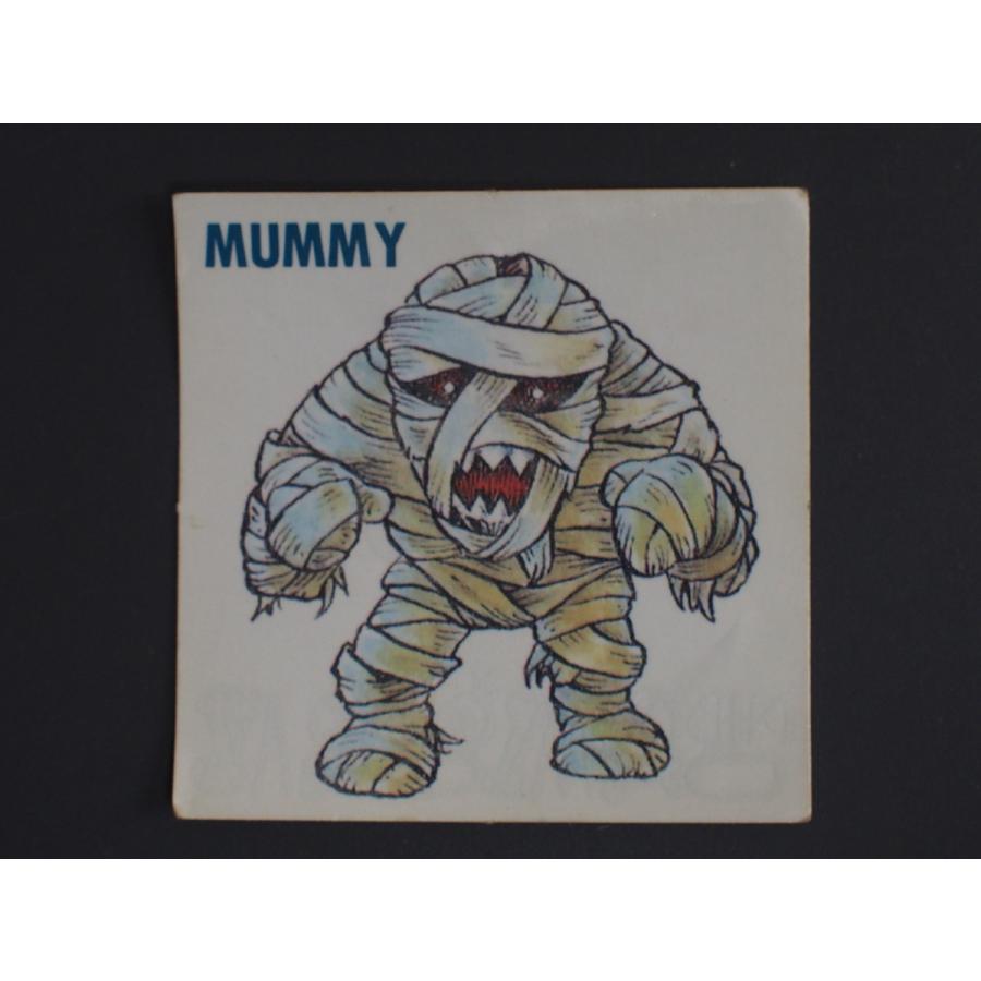 マイナーシール 当時物 ロッテ LOTTE ネクロスの要塞 マミー MUMMY 