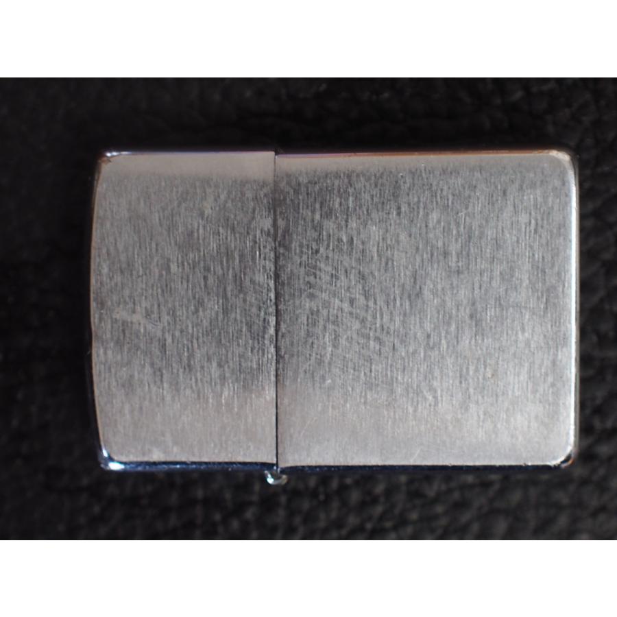 レア物 定番 ジッポー ZIPPO 1996年式 シンプル ヘアライン 無地 刻印 ケース: XII F インサイドユニット: XII F 管理No.14715｜junkyardchikuwa