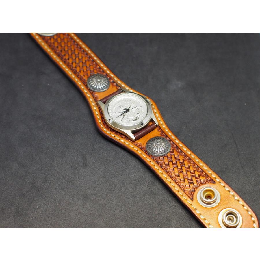 KC,s（ケイシイズ） 中古 電池交換済 ケーシーズ レザーブレスレット