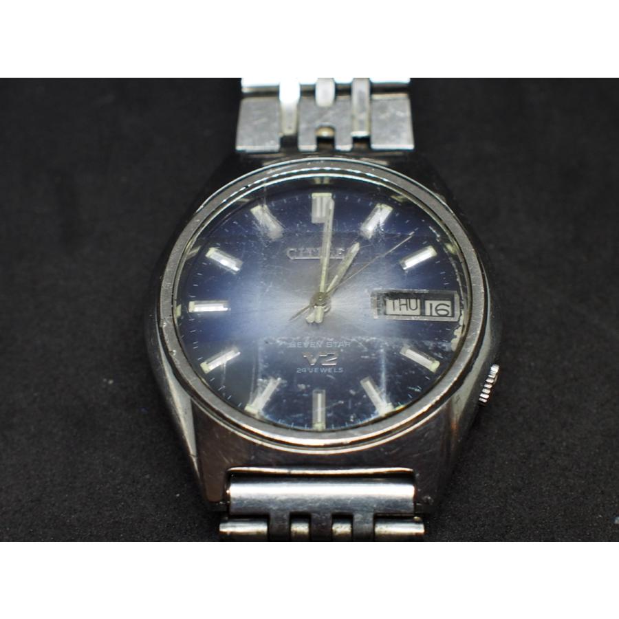 CITIZEN 中古 実働 シチズン セブンスター SEVENSTAR V2 24石 CITIZEN 中古 実働 シチズン セブンスター SEVENSTAR V2 24石