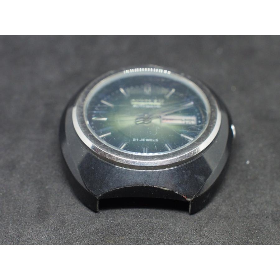 CITIZEN 中古 実働 シチズン 21石 ブラックケース 自動巻