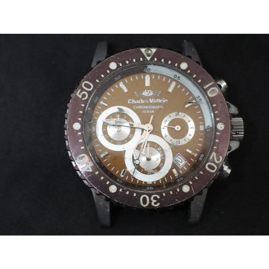 Charles Vogele（シャルルホーゲル） 中古 ジャンク クロノグラフ