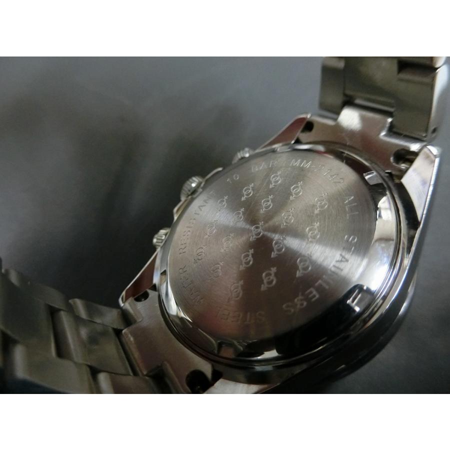 ムスク MUSK クロノグラフ CHRONOGRAPH ラグジュアリー メンズ ウォッチ 腕時計 型式: MM-2142 管理No.18851｜junkyardchikuwa｜07