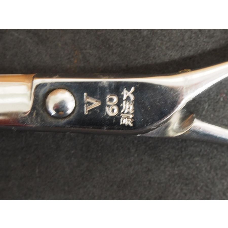 美容室 床屋 barber 池田 別注文 シザー 業務用鋏 理容鋏 ハサミ V60