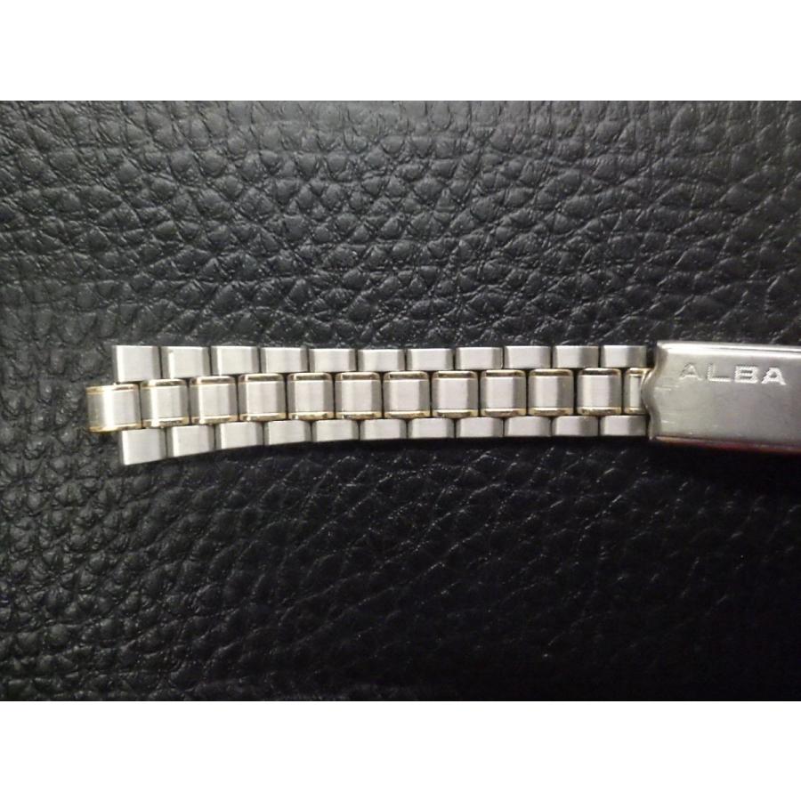 中古 希少 セイコー アルバ SEIKO ALBA レディース コンビ ステンレス ブレス SUS 型式: DA94A-E 幅: 5/13mm 長さ: 135mm 管理No.19564｜junkyardchikuwa｜03