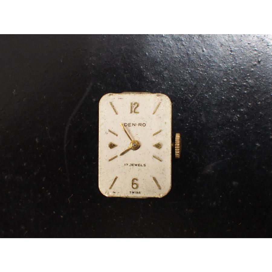 DENRO 時計 アンティーク ヴィンテージ アンティーク デンロ DEN-RO DENRO WATCH 15石 スイス製