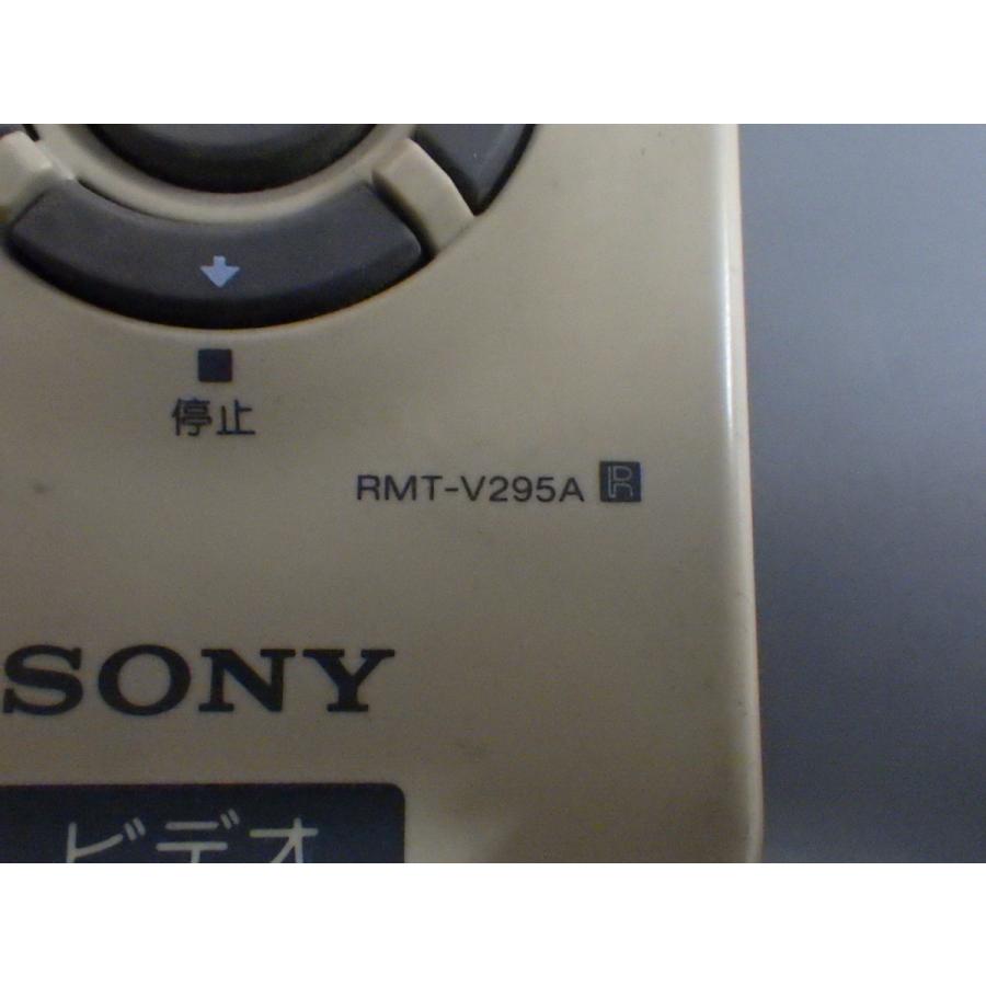 中古 SONY ソニー TV テレビ CSダイレクト G-CODE VHS ビデオデッキ リモコン 型番: RMT-V295A 管理No.0202｜junkyardchikuwa｜02