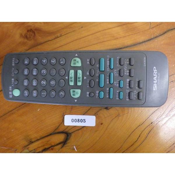 中古 シャープ (SHARP) テレビ TV リモコン 型番: G1436SA 管理No.0805｜junkyardchikuwa