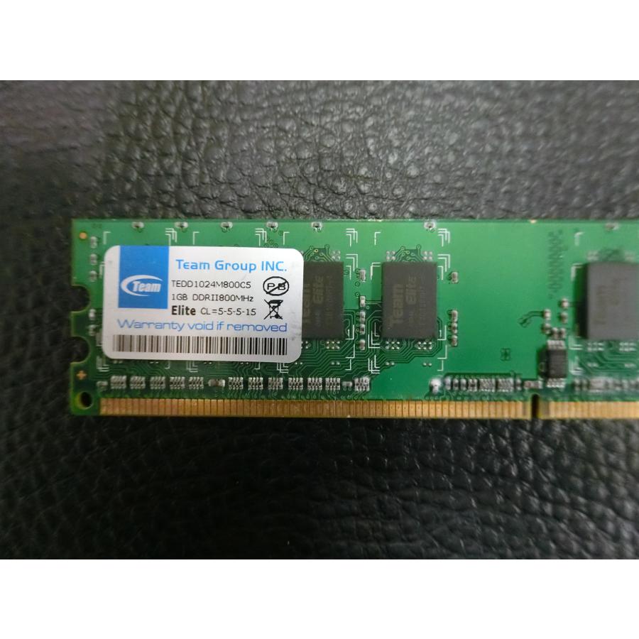 デスクトップ パソコン用 メモリー チームグループ 1GB DDRII 800MHz