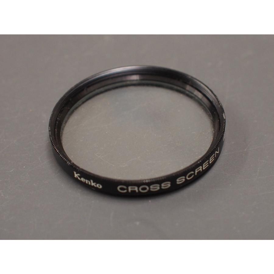 送料370円 中古 KENKO CROSS SCREEN 汎用 光の輝きを演出 イルミネーション レンズ保護フィルター レンズフィルター 58mm 管理No.26407｜junkyardchikuwa｜05