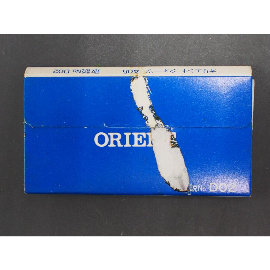 ORIENT（オリエント） オールド クォーツ 腕時計用 取扱説明書 Cal