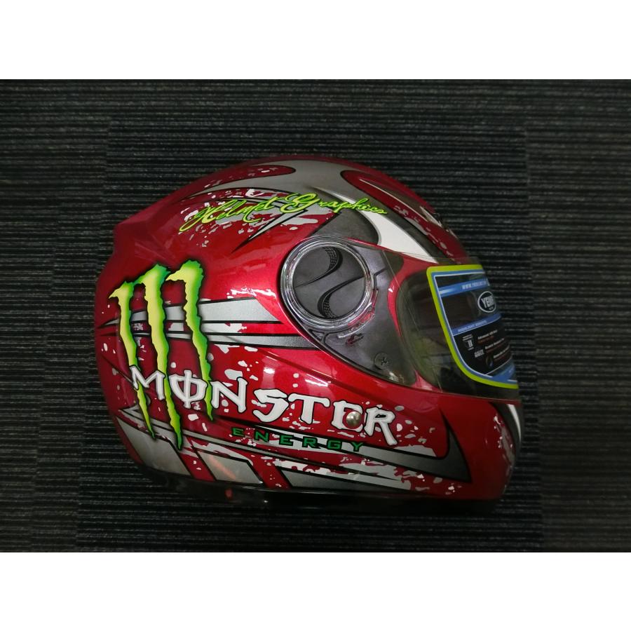 【なな】 開封済 未使用 イェマ YEMA ヘルメット HELMET フルフェイス
